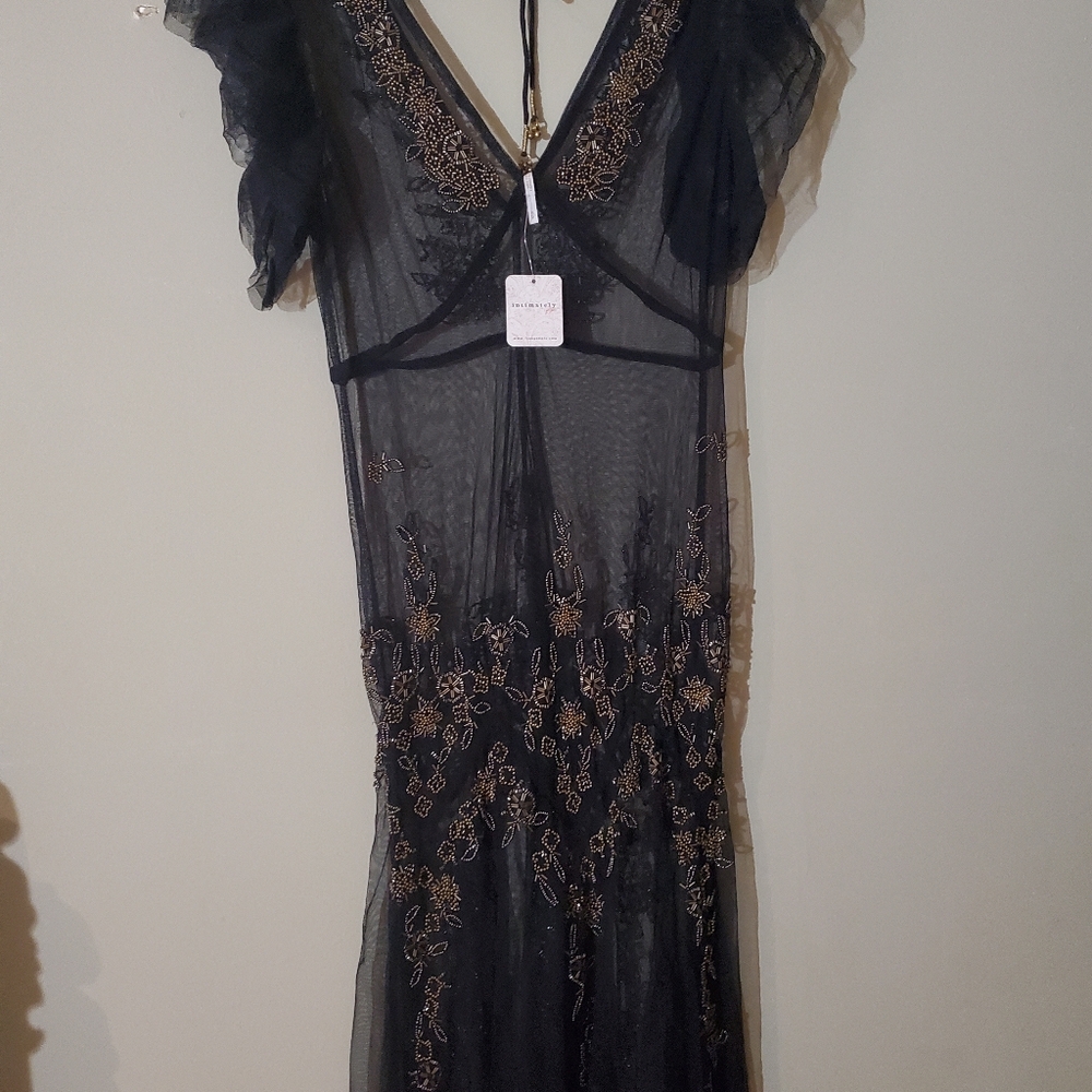 Annabelle Embroidered Maxi Slip - Picture 8 of 11